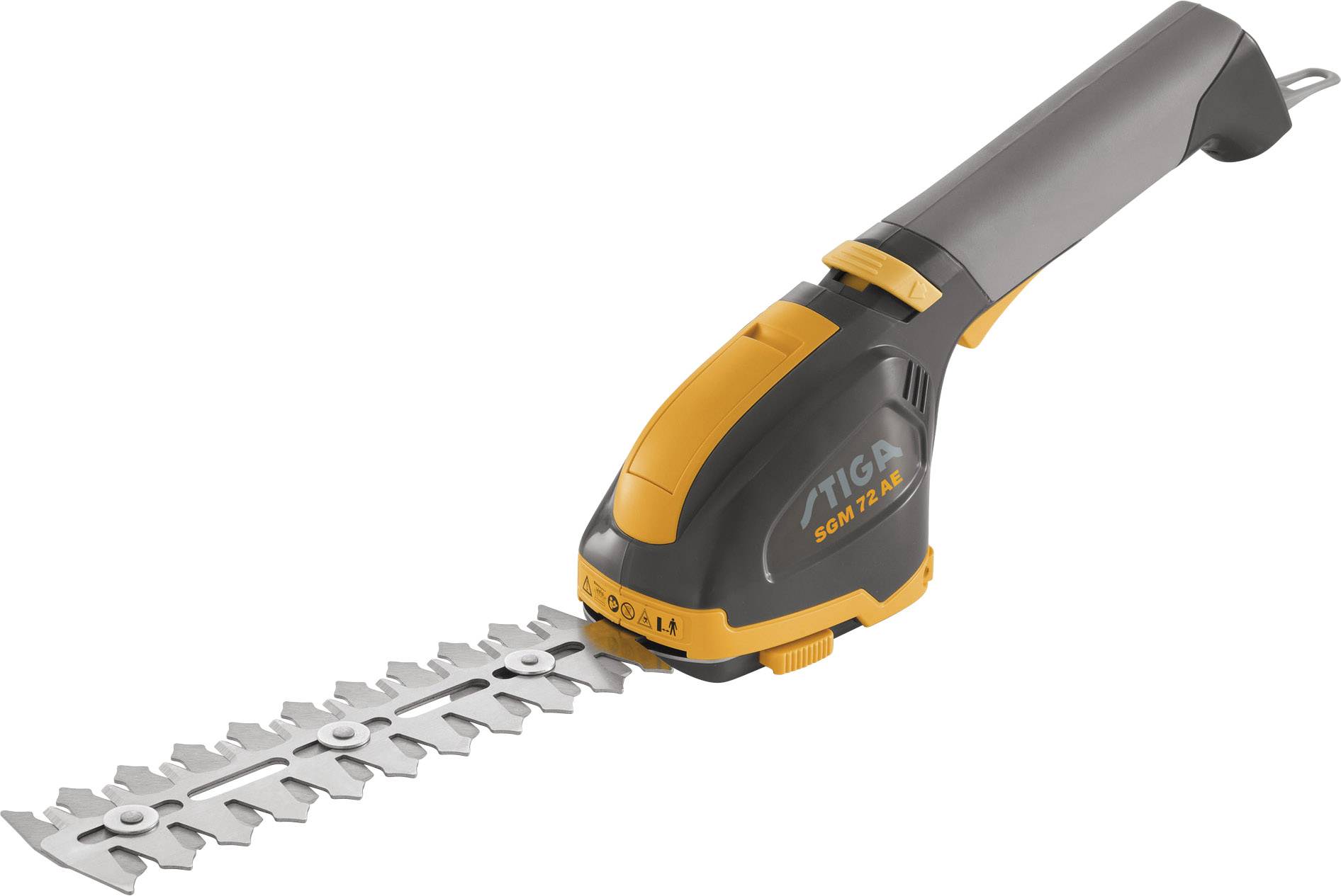 STIGA 253007231/ST1 SGM 72 AE Akku Grasschere, Strauchschere inkl. Akku, mit Zubehör 7.2V