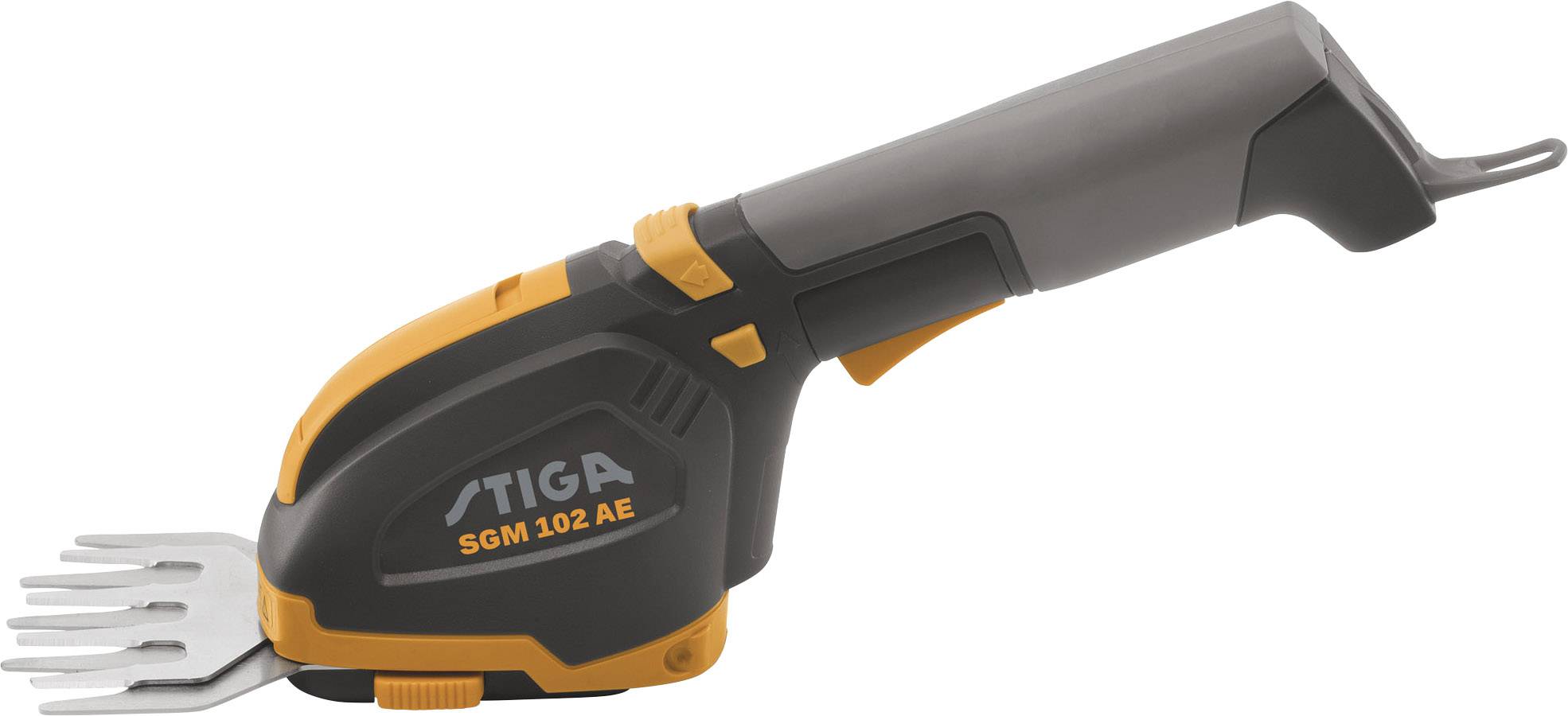 STIGA 253010241/ST1 SGM 102 AE Akku Grasschere, Strauchschere inkl. Akku, mit Zubehör 10.8V