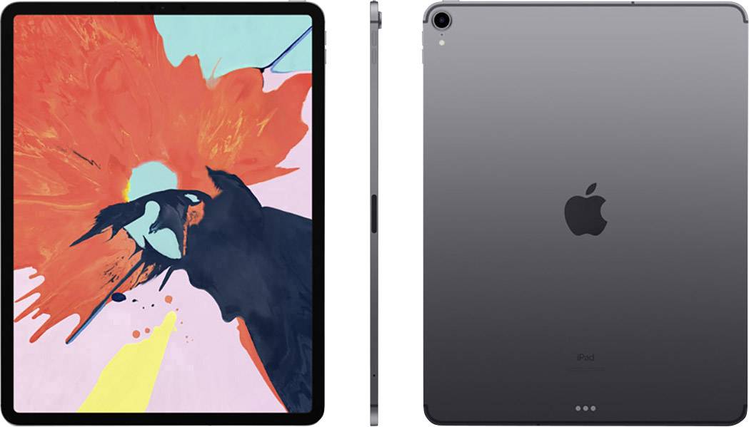 Apple iPad Pro 12.9 #WiFi + Cellular 256GB Space Grau