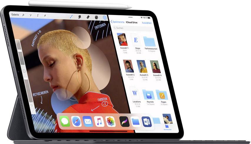 Apple iPad Pro 11 (1. Generation, 2018) WiFi + Cellular 256 GB Spacegrau 27.9 cm (11.0 Zoll) 2388 x 1668 Pixel