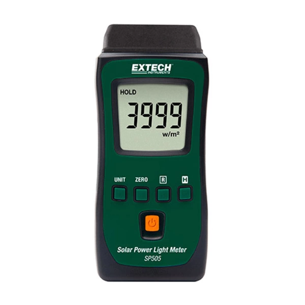 Extech SP505 SP505 Solarenergie-Messgerät 0 - 3999 W/m² Extech SP505 SP505 Solarenergie-Messgerät 0 - 3999 W/m²