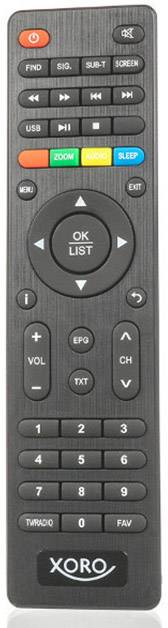 Xoro PTL 1050 Tragbarer TV 25.6 cm 10.1 Zoll EEK: E (A - G) inkl. 6 Monate freenet TV, Akkubetrieb, inkl. 12 V Kfz-Anschlusskabel, inkl. DVB-T Antenne