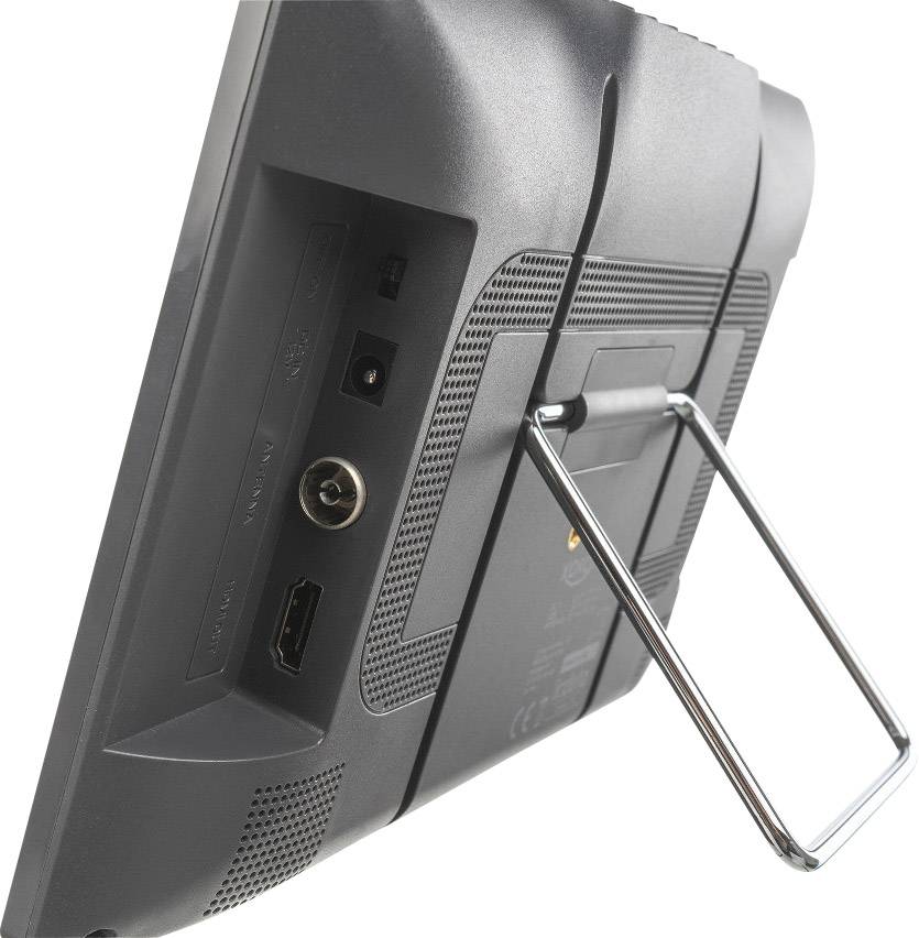 Xoro PTL 1050 Tragbarer TV 25.6 cm 10.1 Zoll EEK: E (A - G) inkl. 6 Monate freenet TV, Akkubetrieb, inkl. 12 V Kfz-Anschlusskabel, inkl. DVB-T Antenne