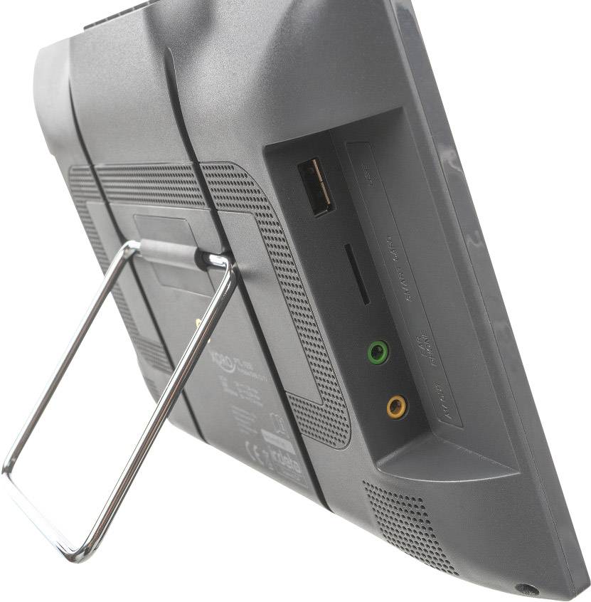 Xoro PTL 1050 Tragbarer TV 25.6 cm 10.1 Zoll EEK: E (A - G) inkl. 6 Monate freenet TV, Akkubetrieb, inkl. 12 V Kfz-Anschlusskabel, inkl. DVB-T Antenne