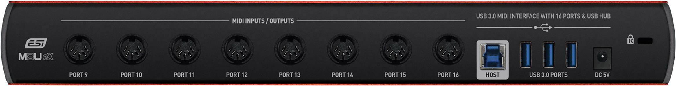 ESI audio MIDI Interface M8U EX