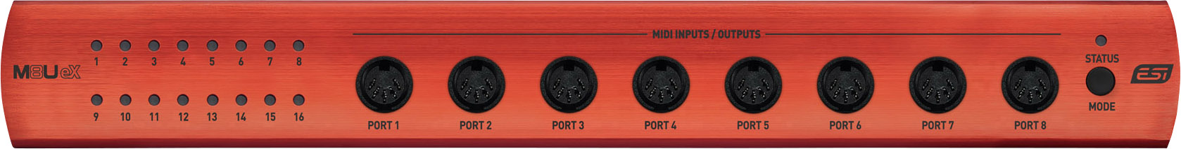 ESI audio MIDI Interface M8U EX