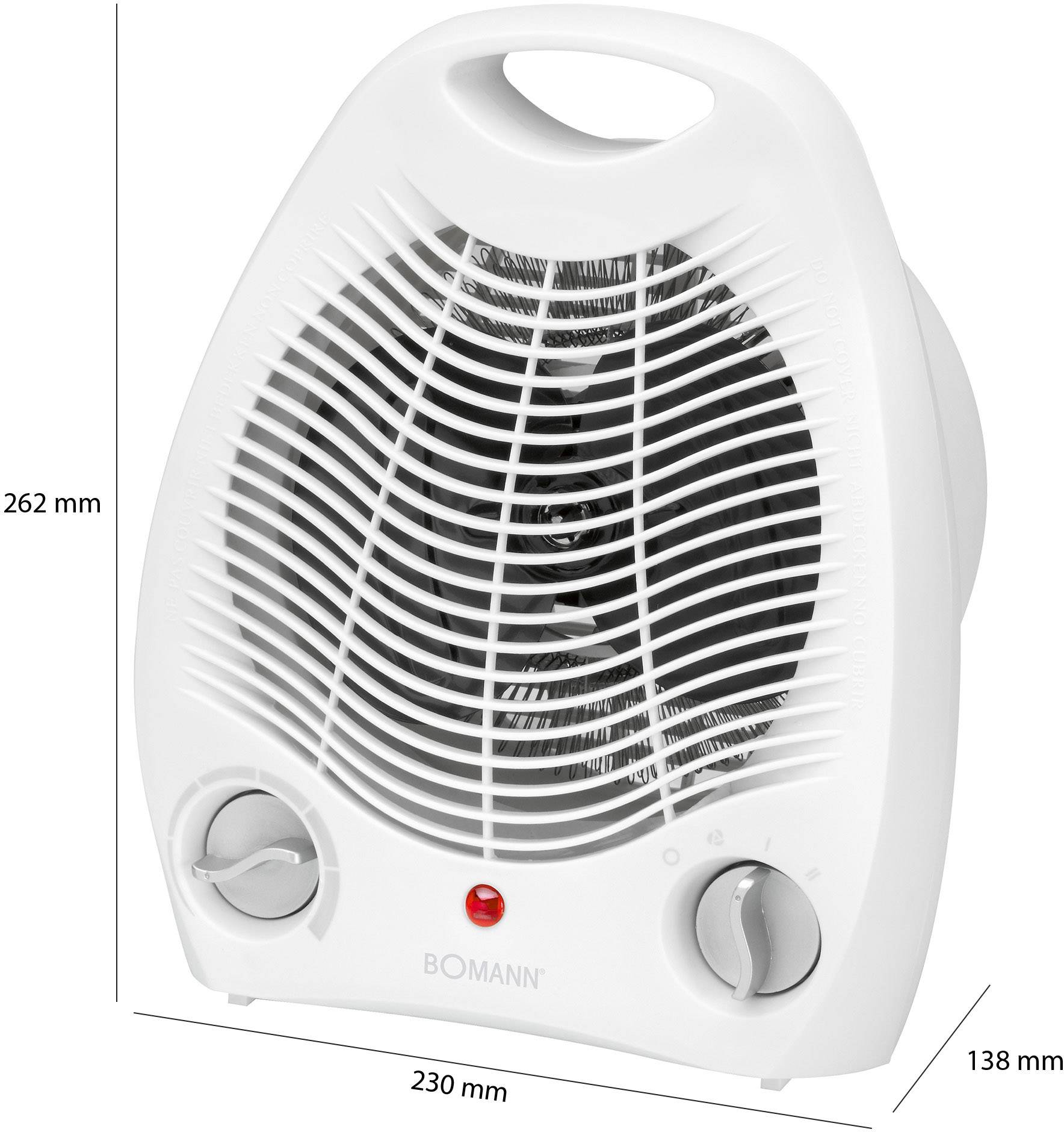 Bomann 610960 Heizlüfter HL 1096 Weiß