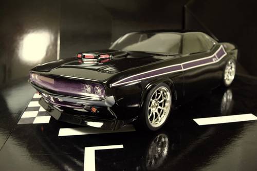 2410006 1:10 Karosserie US Classic Body No.1 200mm Unlackiert, nicht ausgeschnitten