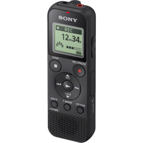 Sony ICD-PX370 Digitales Diktiergerät Aufzeichnungsdauer (max.) 159 h Schwarz Geräuschunterdrückun