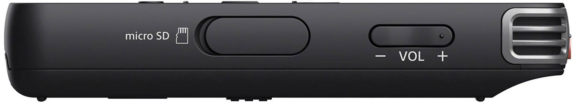 Sony ICD-PX470 Digitales Diktiergerät Aufzeichnungsdauer (max.) 159h Schwarz Geräuschunterdrückung