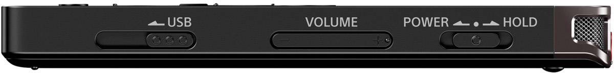 Sony ICD-UX560 Digitales Diktiergerät Schwarz inkl. Tasche, Geräuschunterdrückung