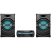 Sony Shake X30D Stereoanlage Bluetooth®, DVD, NFC, UKW, USB, Inkl. Karaoke-Funktion, Stimmungslicht Schwarz