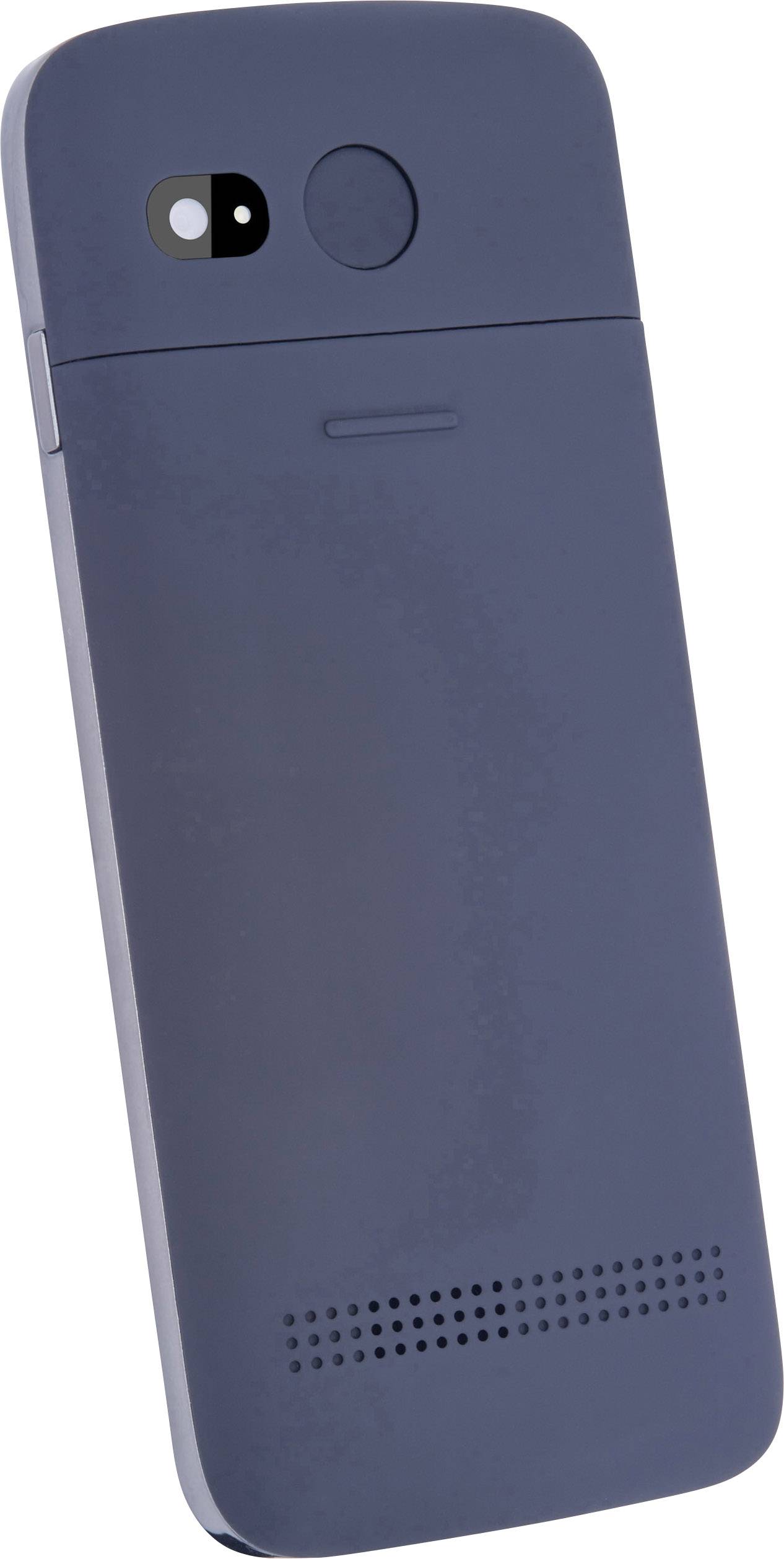 Beafon SL810 Senioren-Handy mit Ladestation, SOS Taste Schwarz (gummiert), Schwarz