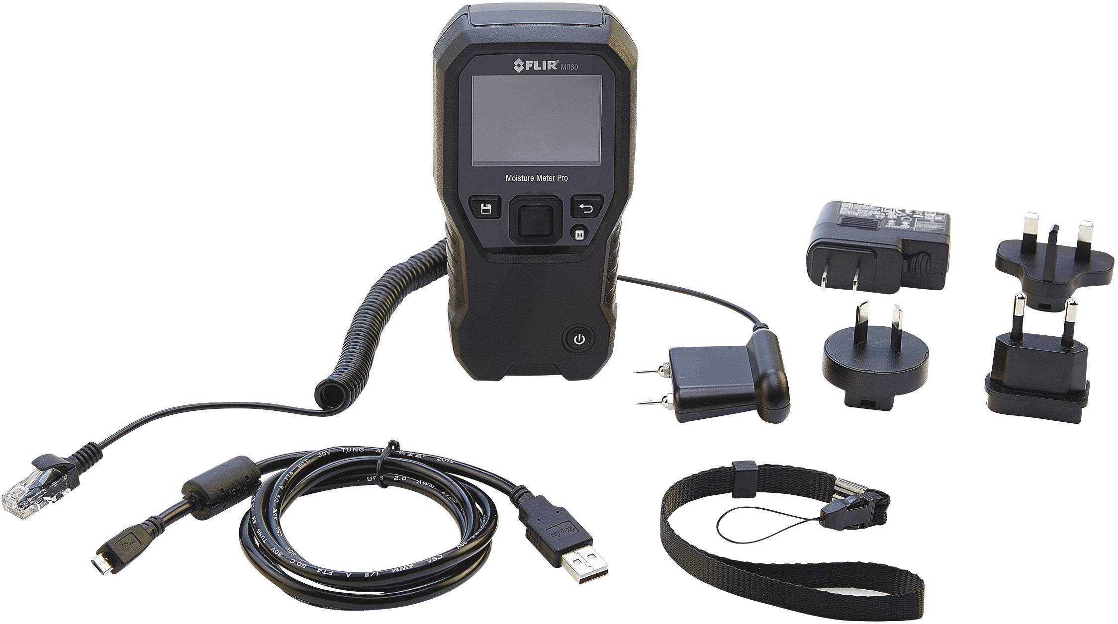 FLIR Profi-Feuchtemessgerät Materialfeuchtemessgerät Messbereich Baufeuchtigkeit (Bereich) 0 bis 20% vol Messbereich