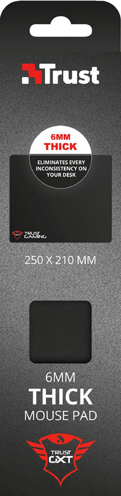 Trust GXT755-T Gaming-Mauspad Flexibel Schwarz (B x H x T) 250 x 3 x 210 mm