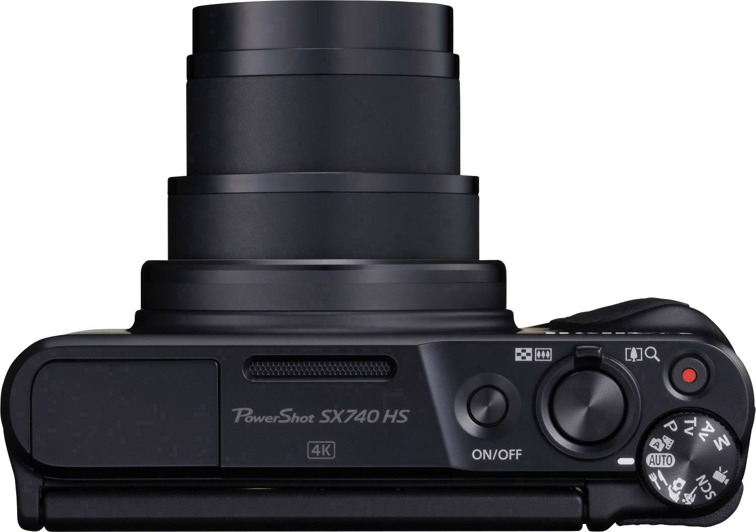 Canon PowerShot SX740 HS Digitalkamera 20.3 Megapixel Opt. Zoom: 40 x Schwarz 4K-Video, Bluetooth, Dreh-/schwenkbares Display