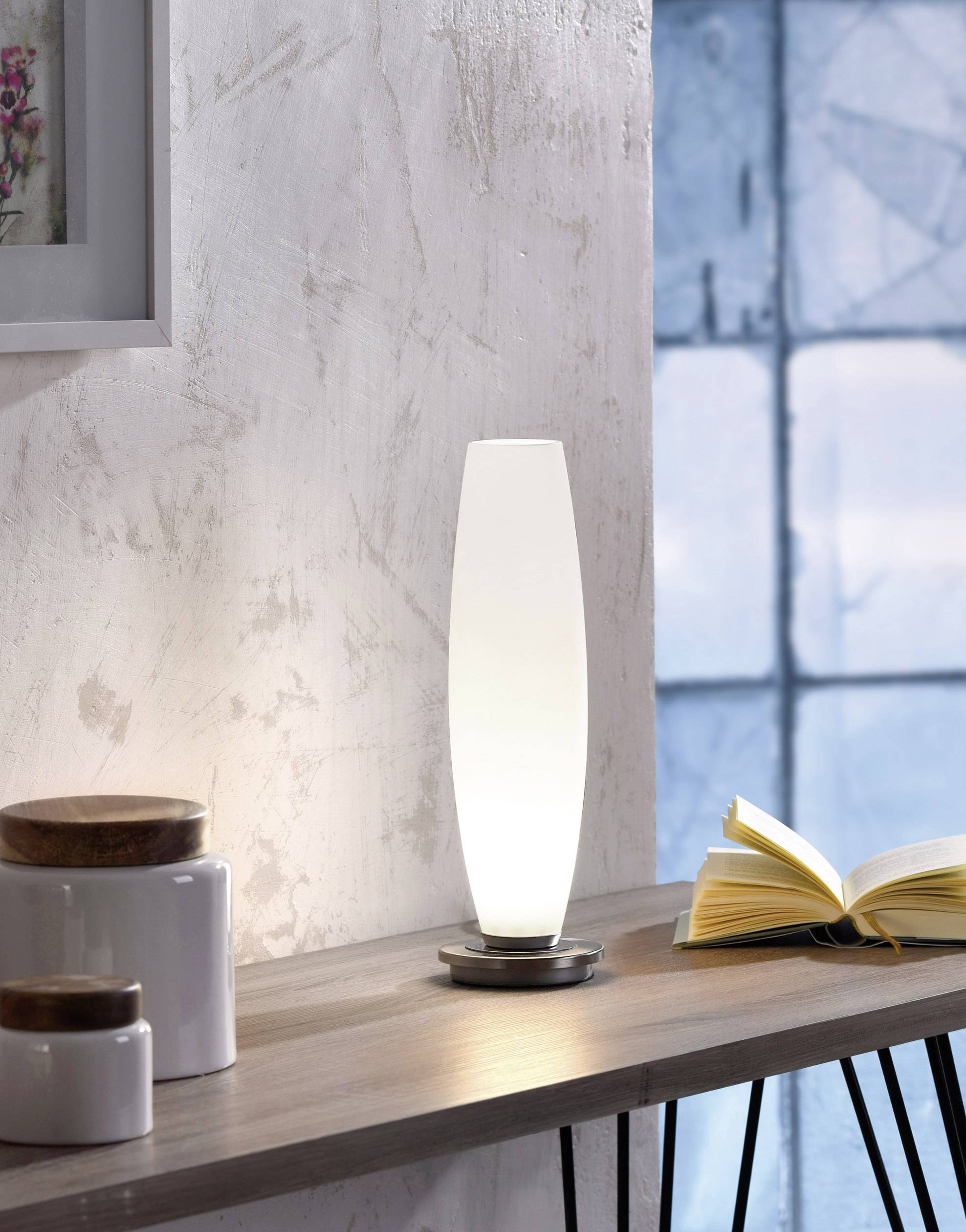 Paul Neuhaus TYRA 4027-55 Nachttischlampe LED G9 3 W Warmweiß Edelstahl (gebürstet)