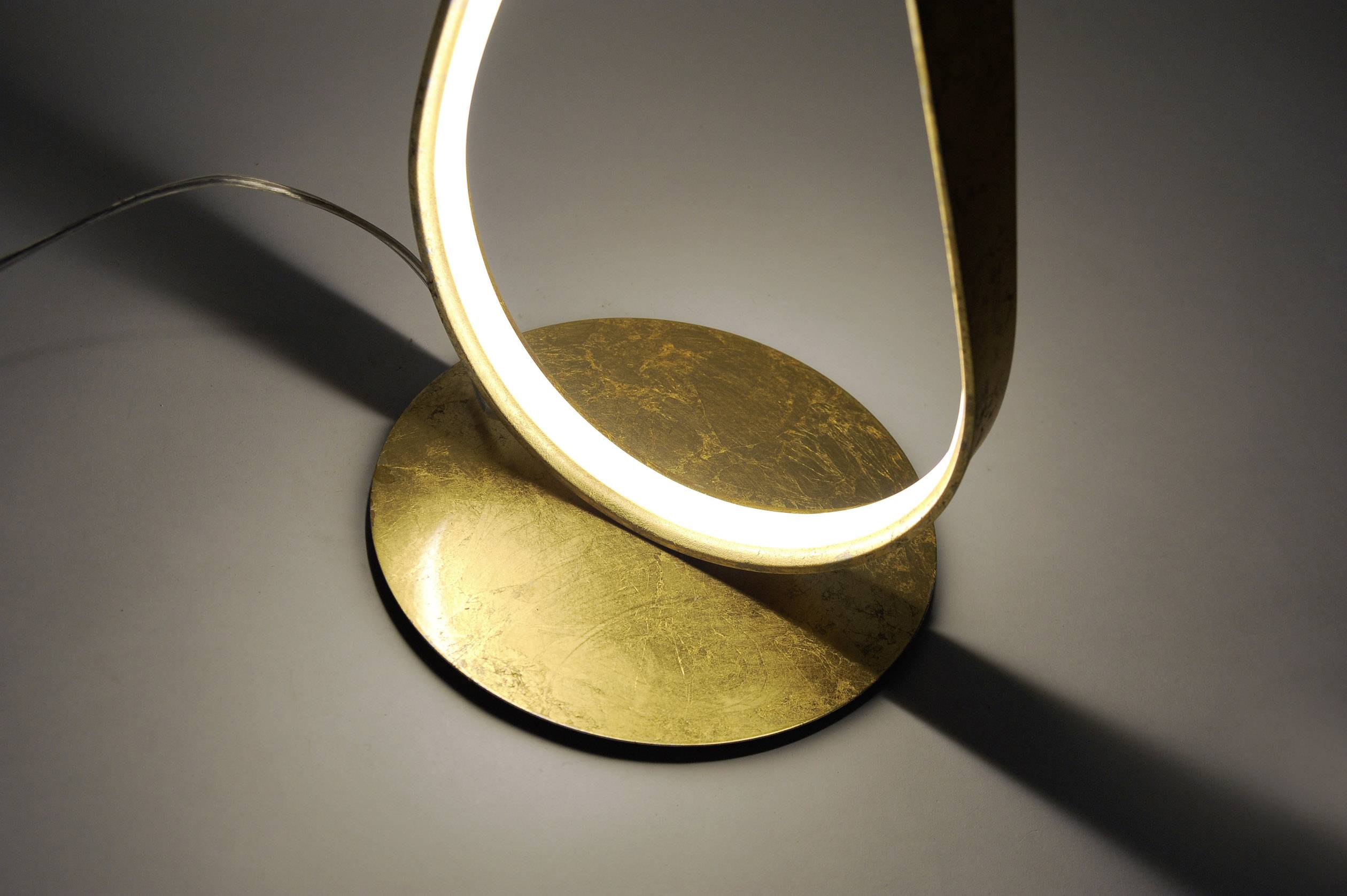 Paul Neuhaus LINDA 720-12 LED-Stehlampe 27W Warm-Weiß Blattgold (glänzend)