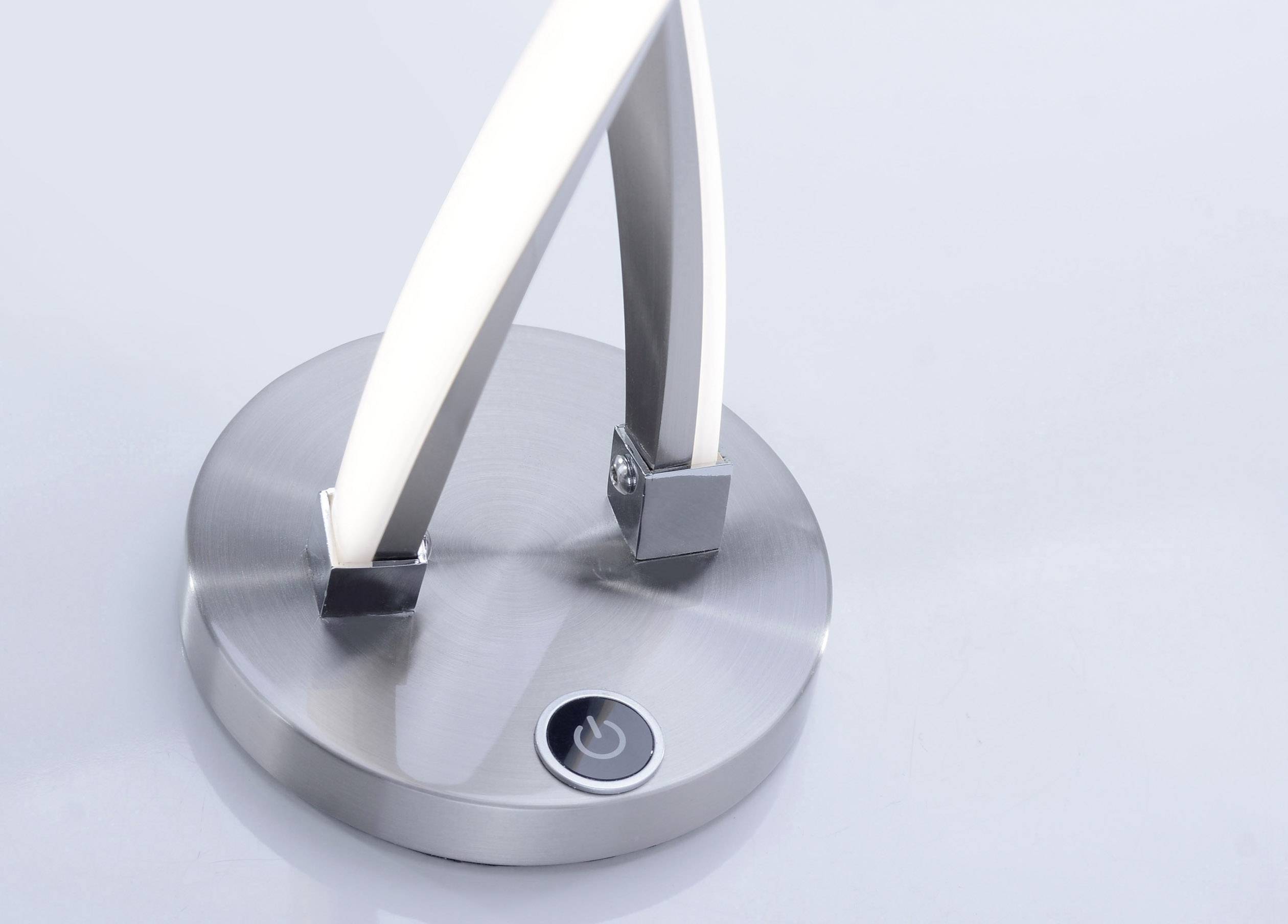 Paul Neuhaus POLINA 9141-55 LED-Tischlampe 12 W Edelstahl (gebürstet)