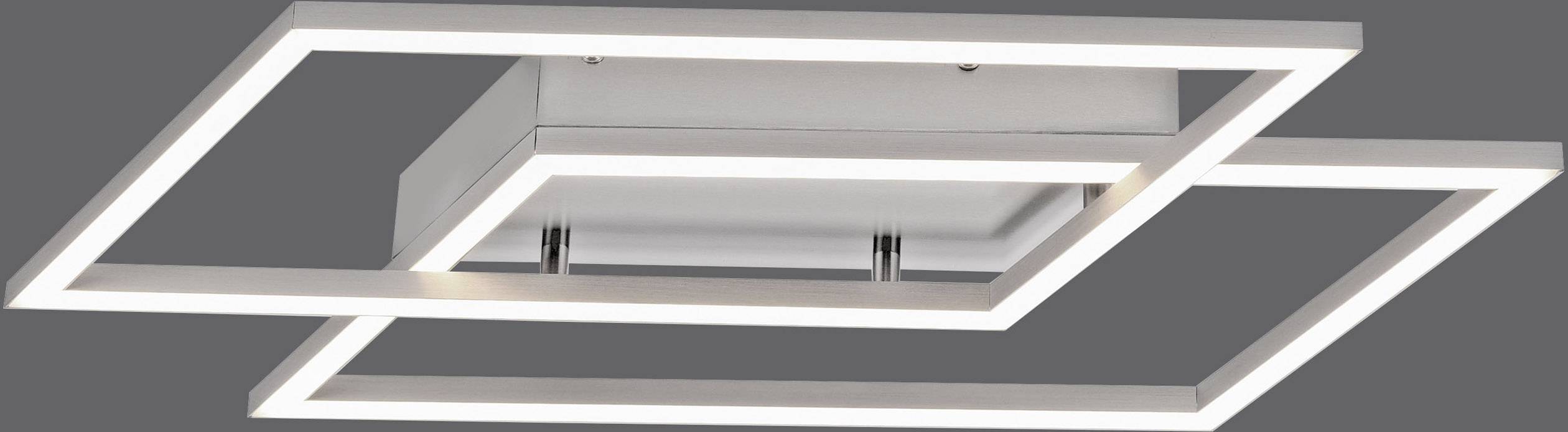 Paul Neuhaus 8192-55 INIGO LED-Deckenleuchte 24 W Edelstahl