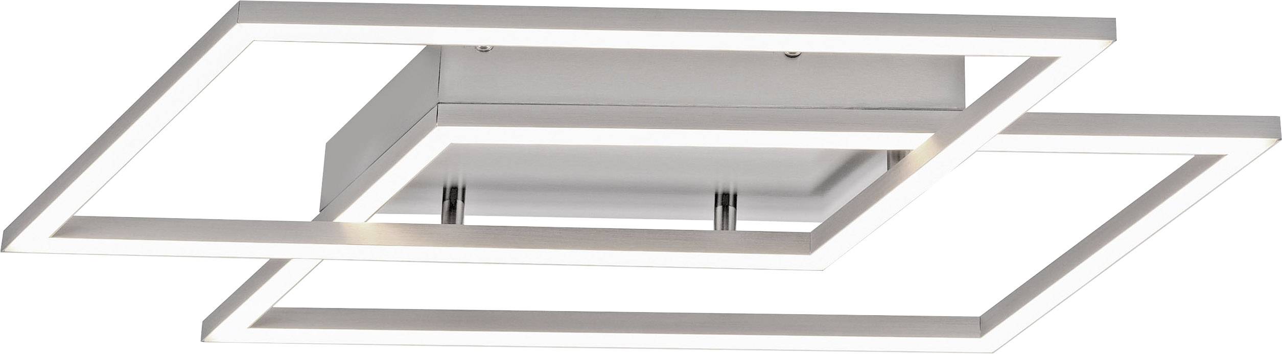 Paul Neuhaus 8192-55 INIGO LED-Deckenleuchte 24 W Edelstahl