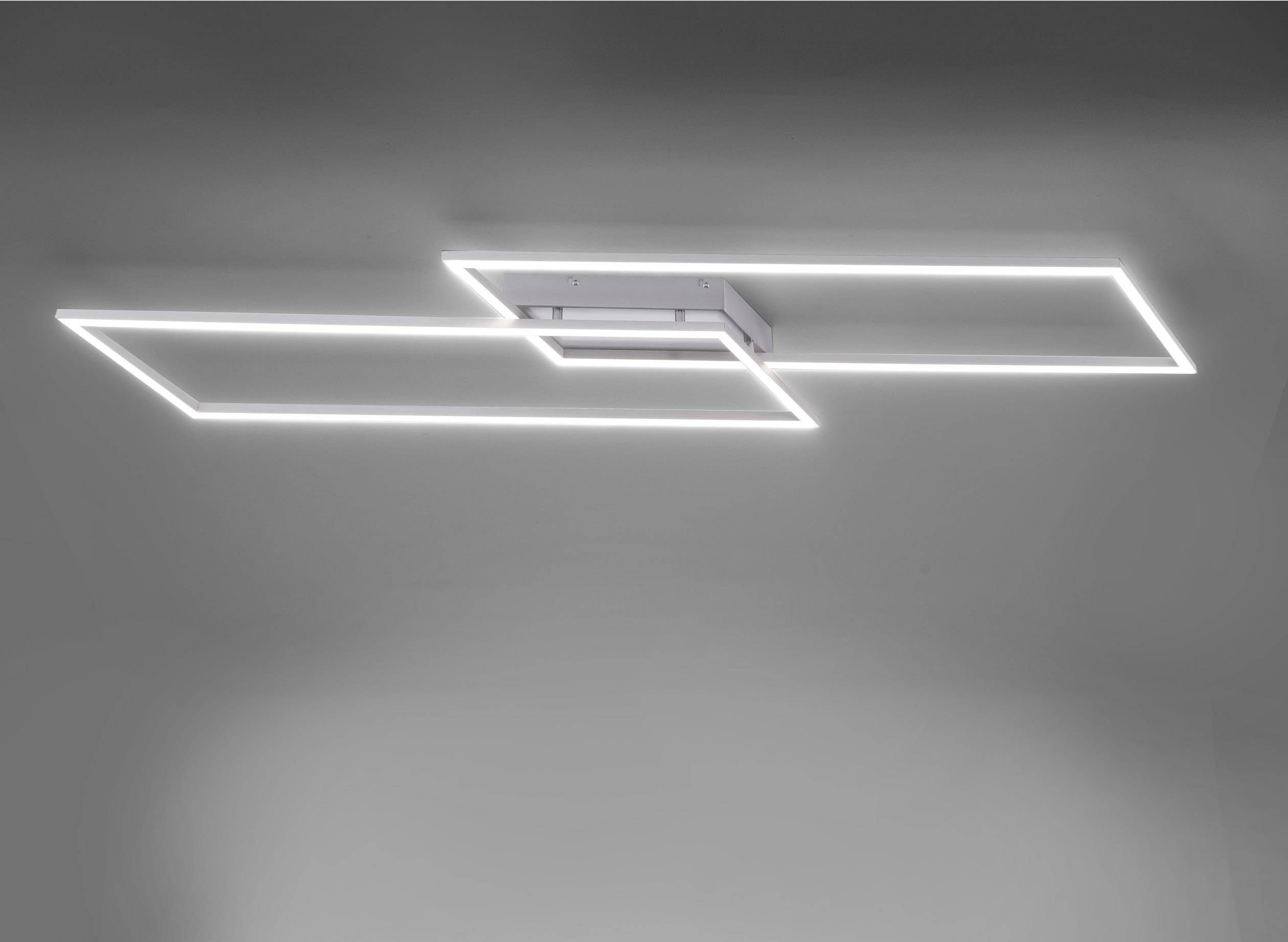 Paul Neuhaus 8194-55 INIGO LED-Deckenleuchte 40 W Edelstahl