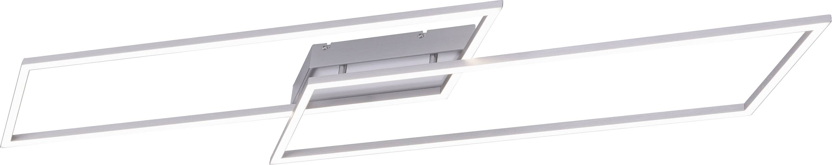 Paul Neuhaus 8194-55 INIGO LED-Deckenleuchte 40 W Edelstahl