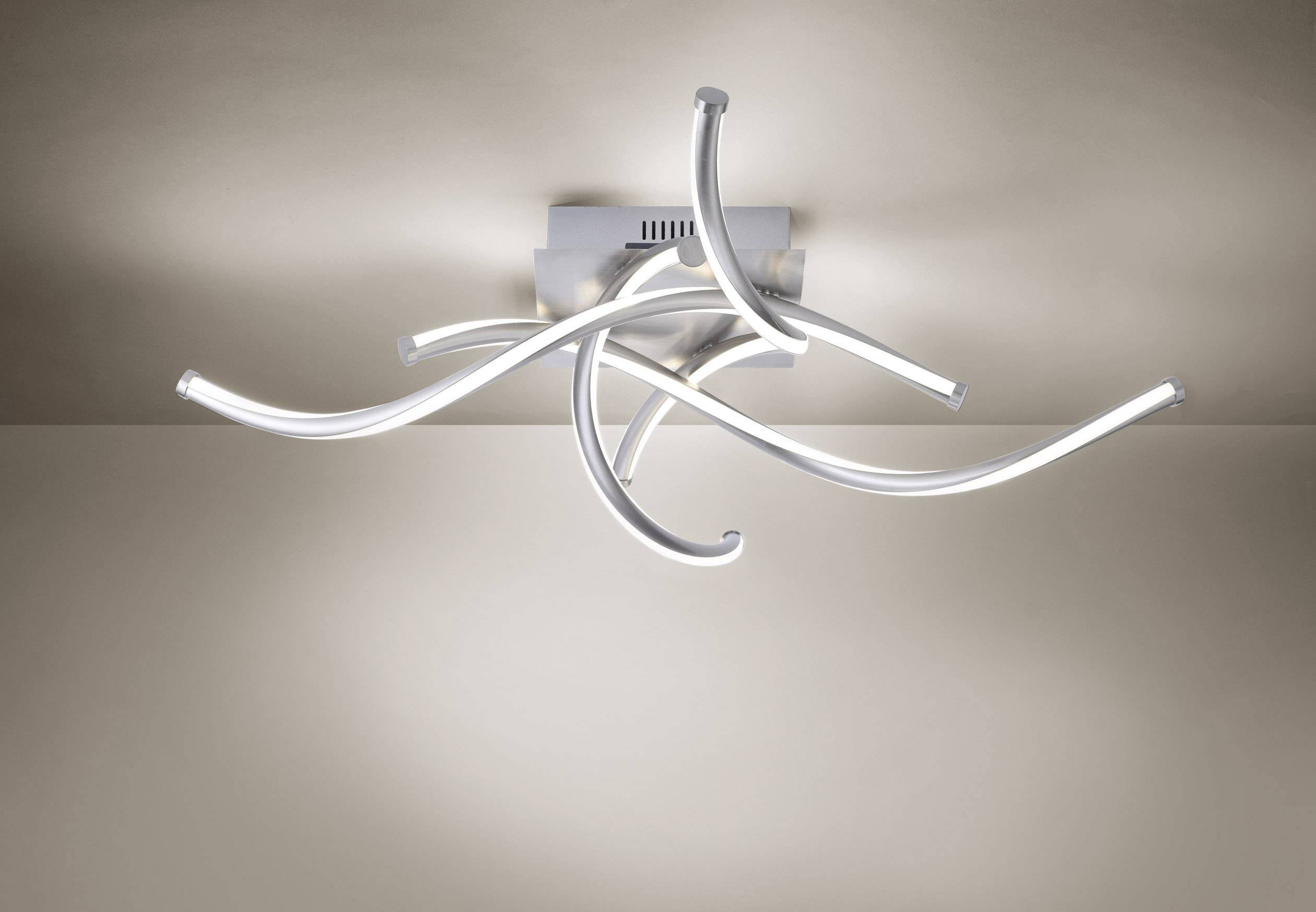 Paul Neuhaus Q® LED Decken- und Wandleuchte Q-MALINA LED fest eingebaut 50 W Warmweiß, Tageslichtweiß, Neutralweiß