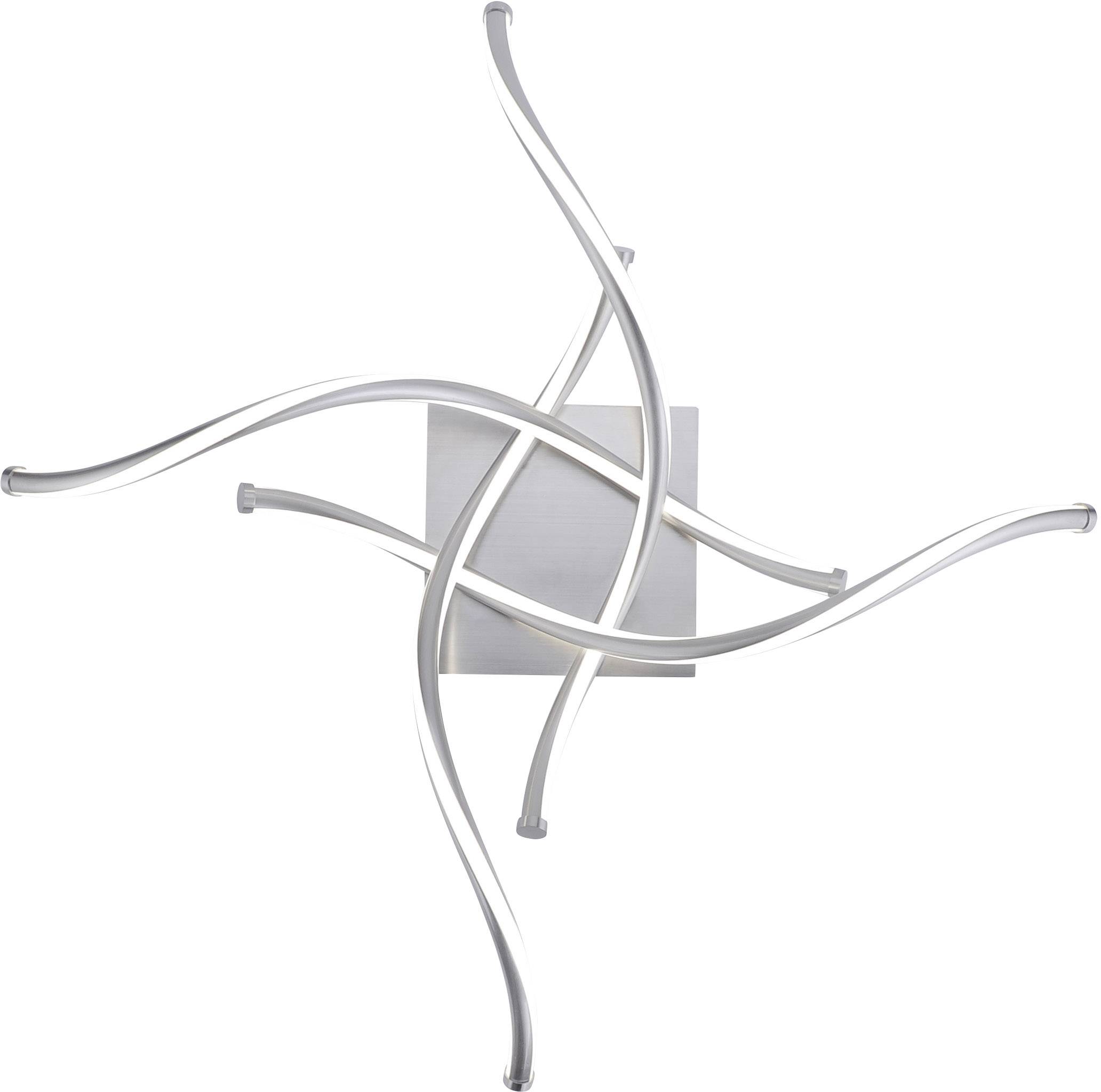 Paul Neuhaus Q® LED Decken- und Wandleuchte Q-MALINA LED fest eingebaut 50 W Warmweiß, Tageslichtweiß, Neutralweiß