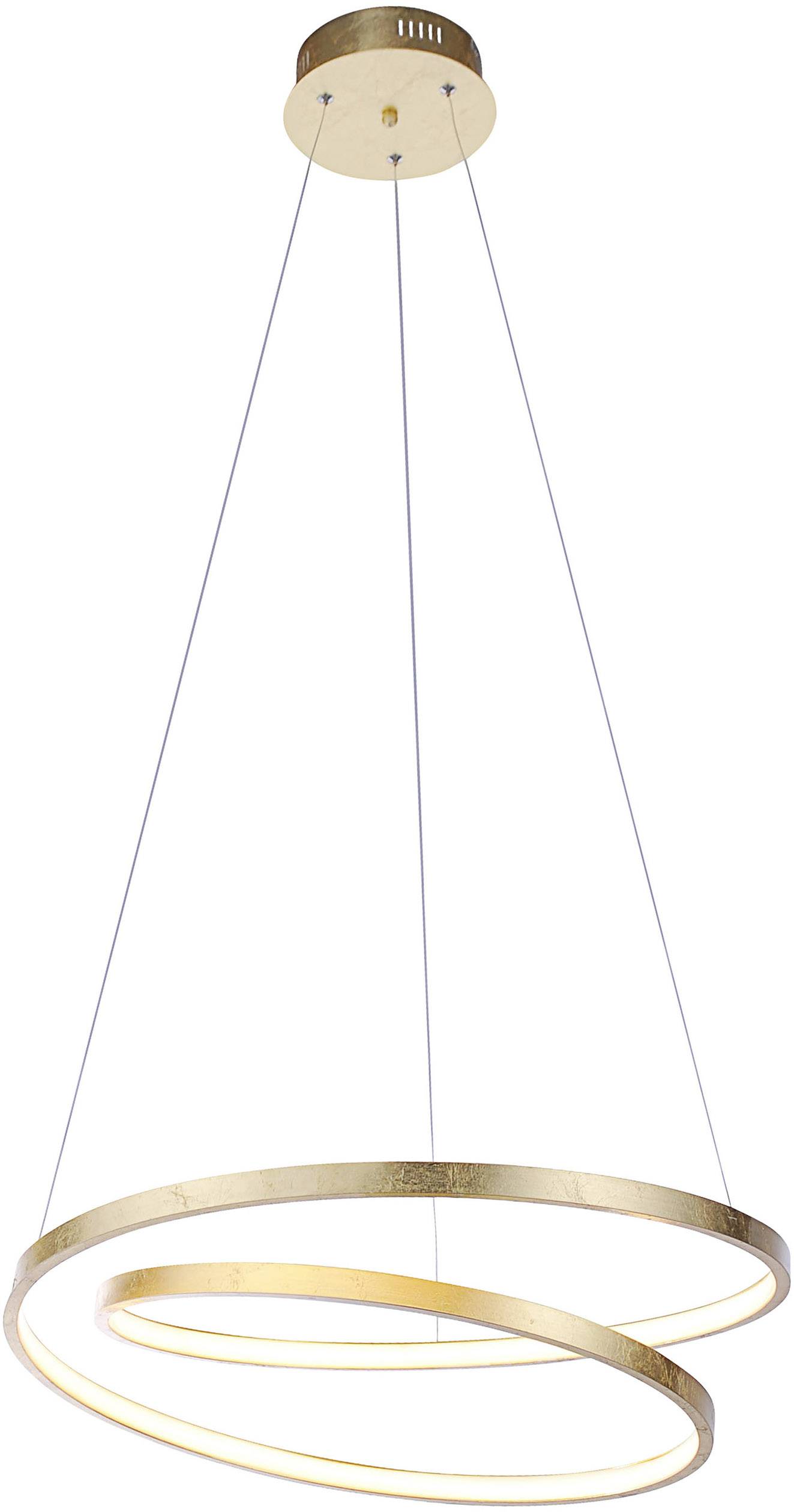 Paul Neuhaus ROMAN 2472-12 LED-Pendelleuchte 30 W Gold