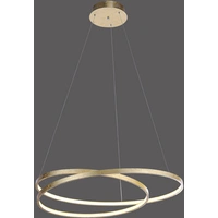 Paul Neuhaus ROMAN 2474-12 LED-Pendelleuchte 40 W Blattgold (glänzend) Paul Neuhaus ROMAN 2474-12 LED-Pendelleuchte 40 W Blattgold (glänzend)