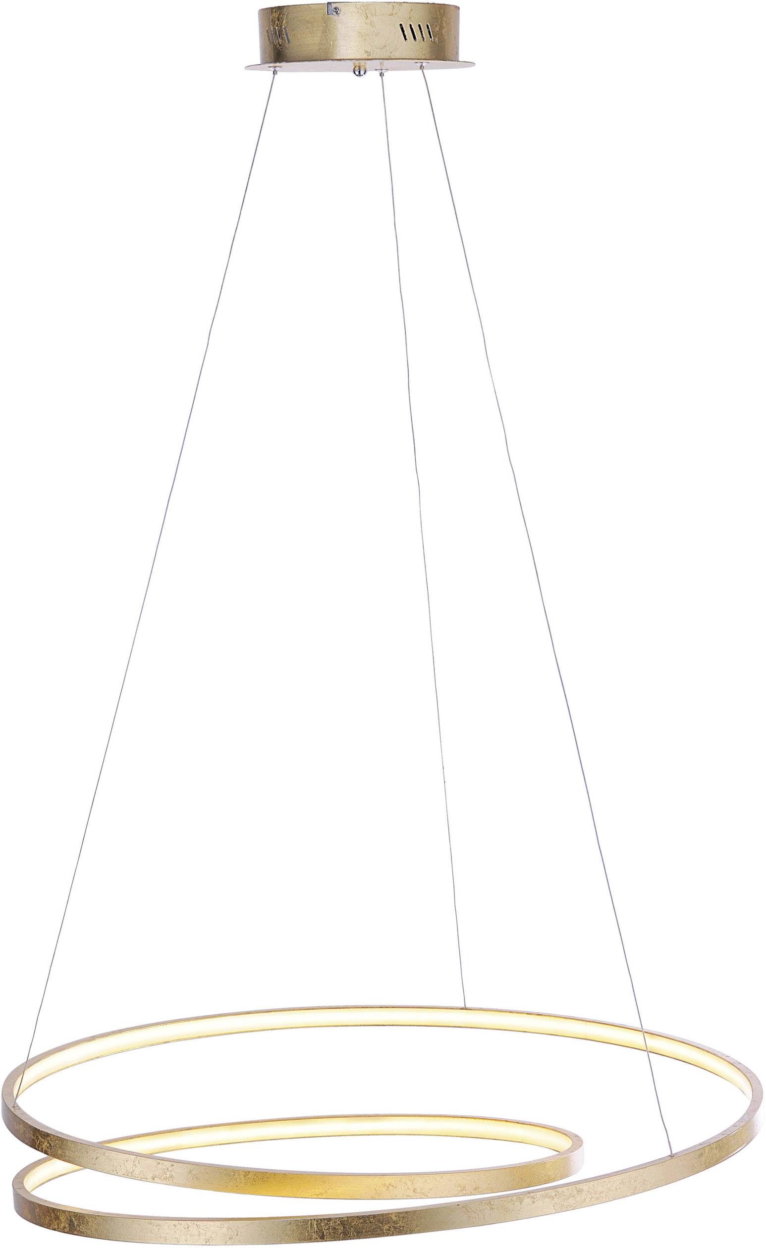 Paul Neuhaus ROMAN 2474-12 LED-Pendelleuchte 40 W Blattgold (glänzend)