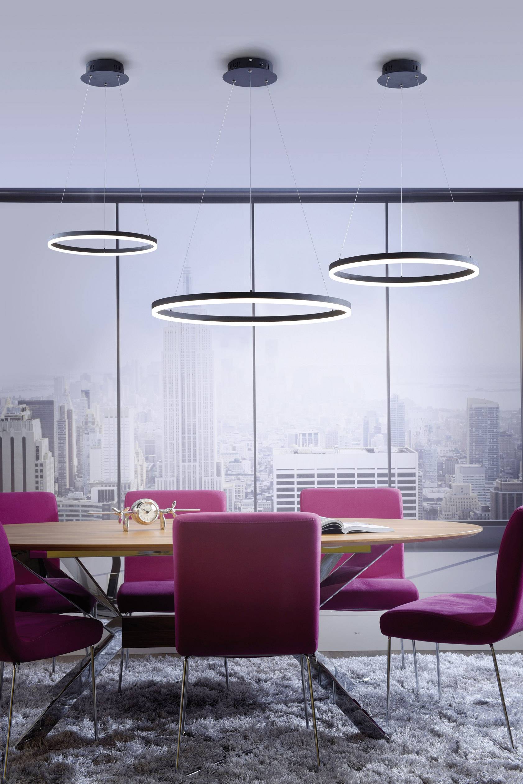 Paul Neuhaus TITUS 2381-13 LED-Pendelleuchte    34 W Anthrazit