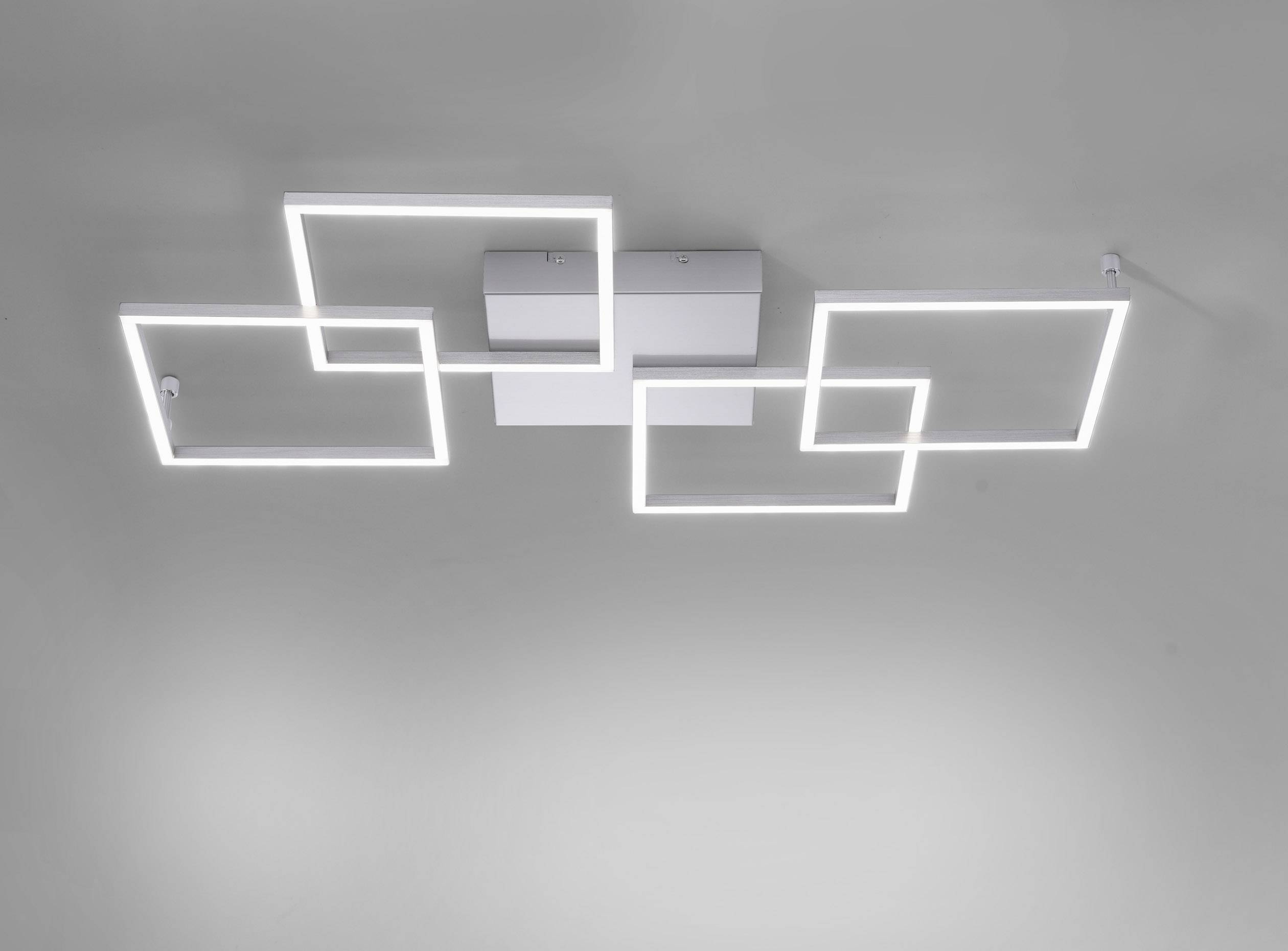 Paul Neuhaus 8190-55 INIGO LED-Deckenleuchte 32 W Edelstahl