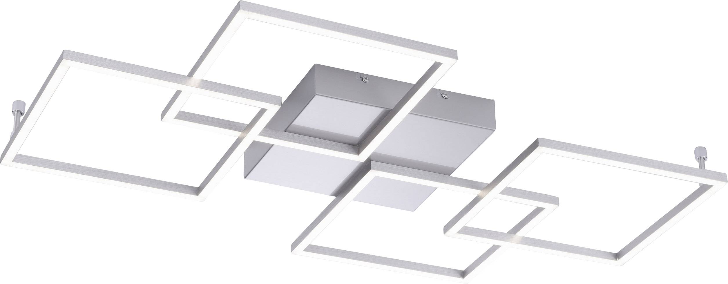 Paul Neuhaus 8190-55 INIGO LED-Deckenleuchte 32 W Edelstahl