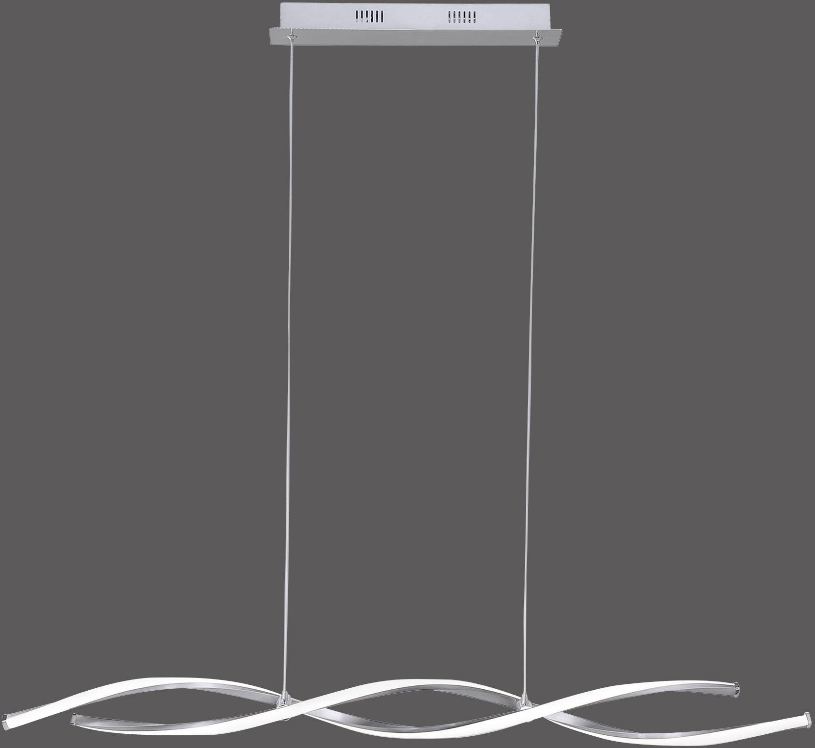 Paul Neuhaus POLINA 9142-55 LED-Pendelleuchte 20 W Edelstahl (gebürstet)