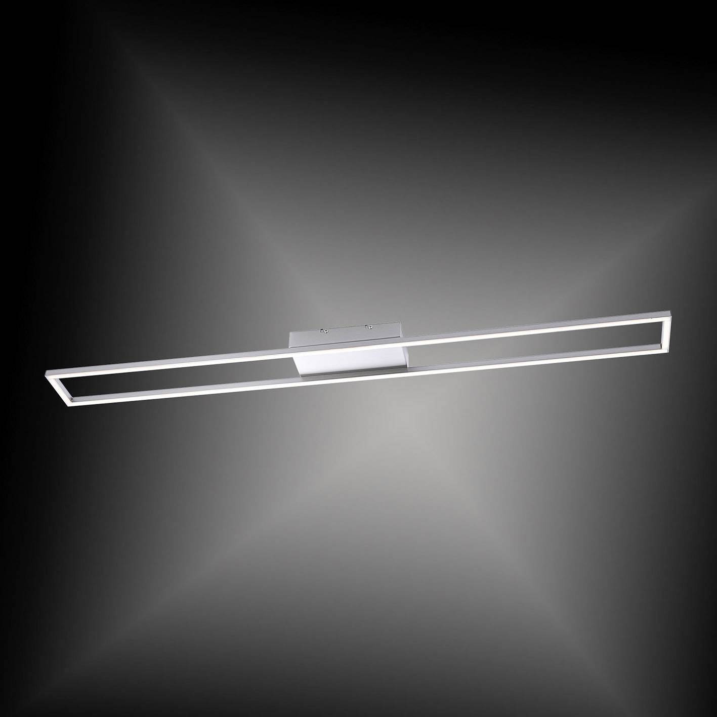 Paul Neuhaus 8085-55 INIGO LED-Deckenleuchte 36 W Edelstahl