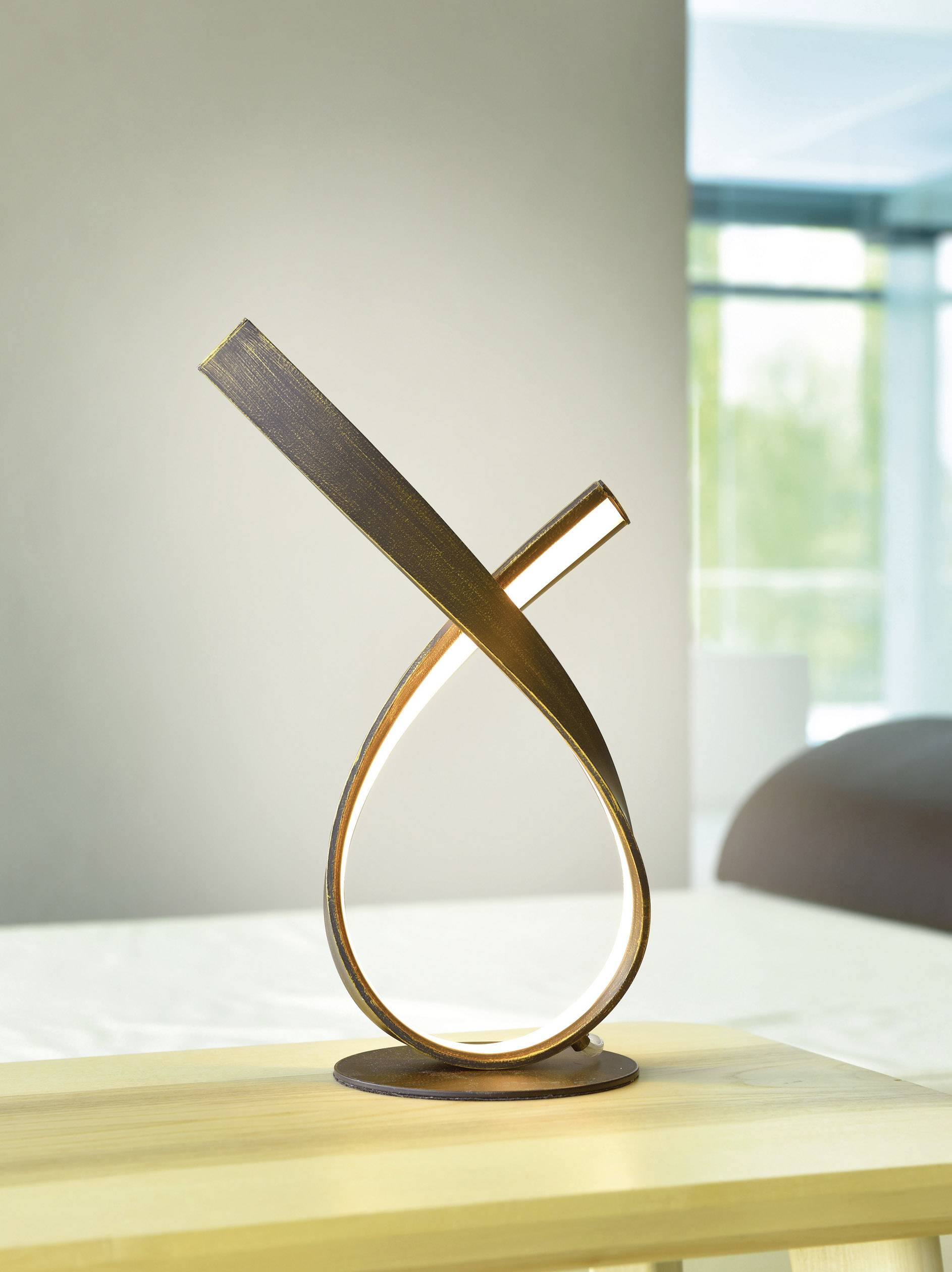 Paul Neuhaus LINDA 4720-48 LED-Tischlampe 12 W Rost-Braun