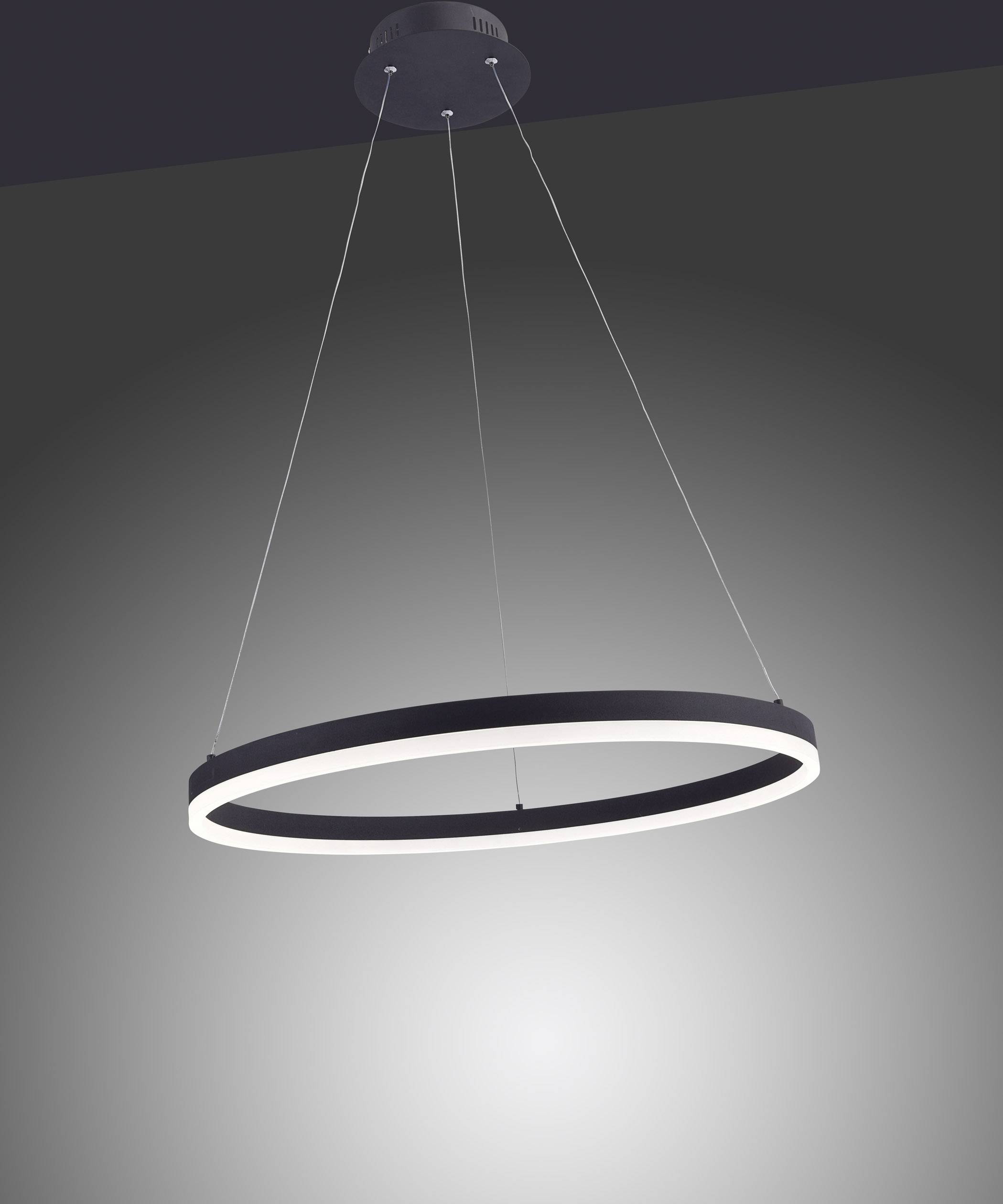PAUL NEUHAUS LED-Pendelleuchte 2382-13 anthrazit, 38,5 W, 5250 lm, 3000 K