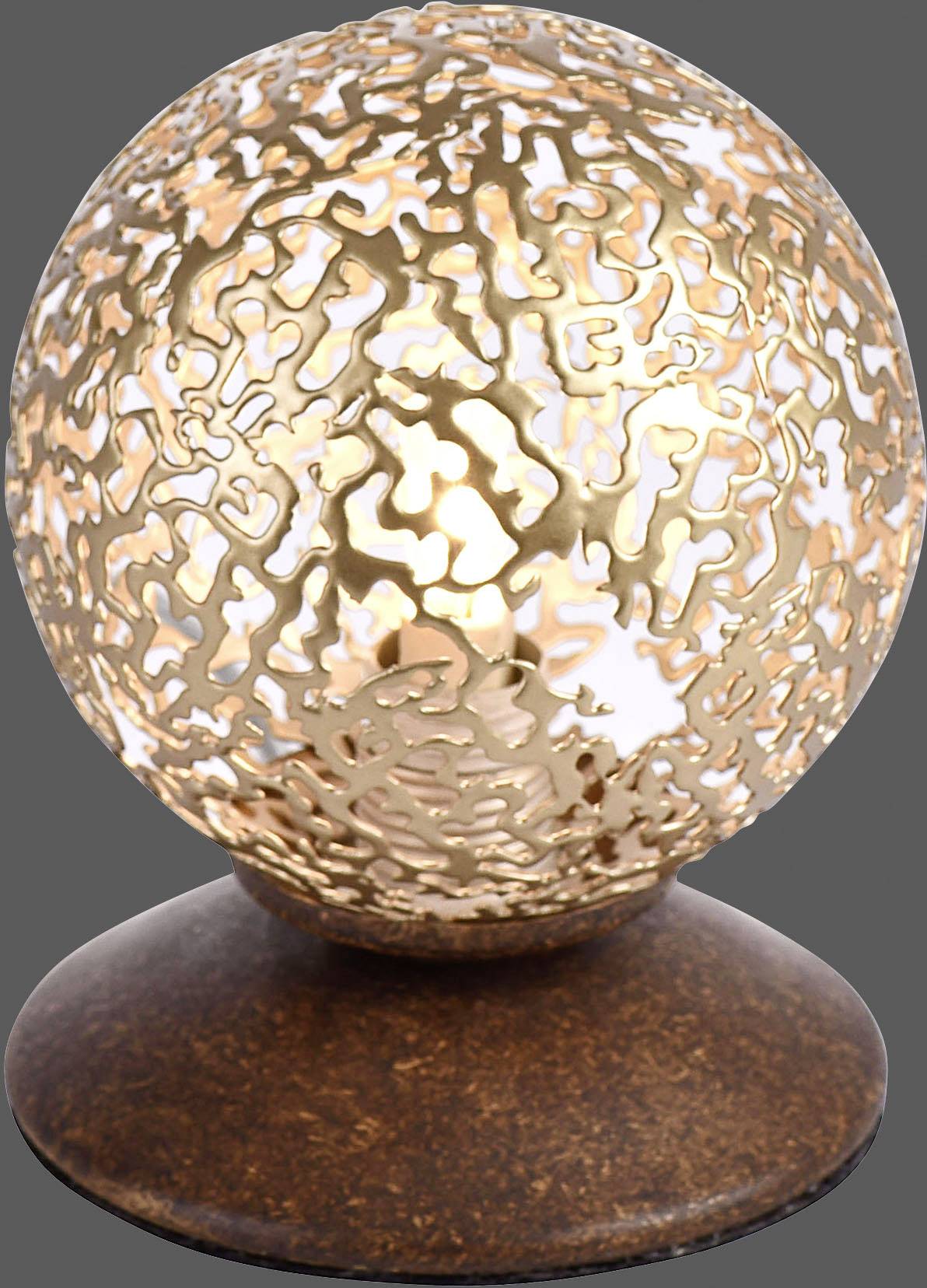 Paul Neuhaus GRETA 4031-48 Tischlampe LED, Halogen G9 40 W Rost, Gold