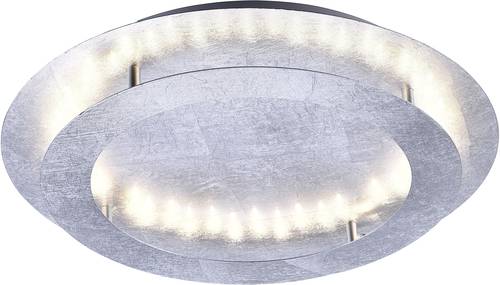 Paul Neuhaus NEVIS 9621-21 LED-Deckenleuchte Blattsilber (glänzend) 24W Warmweiß Indirekter Lichta