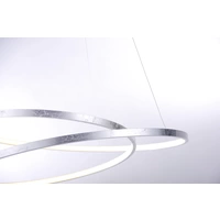 Paul Neuhaus ROMAN 2474-21 LED-Pendelleuchte 40W Blattsilber (glänzend) Paul Neuhaus ROMAN 2474-21 LED-Pendelleuchte 40W Blattsilber (glänzend)
