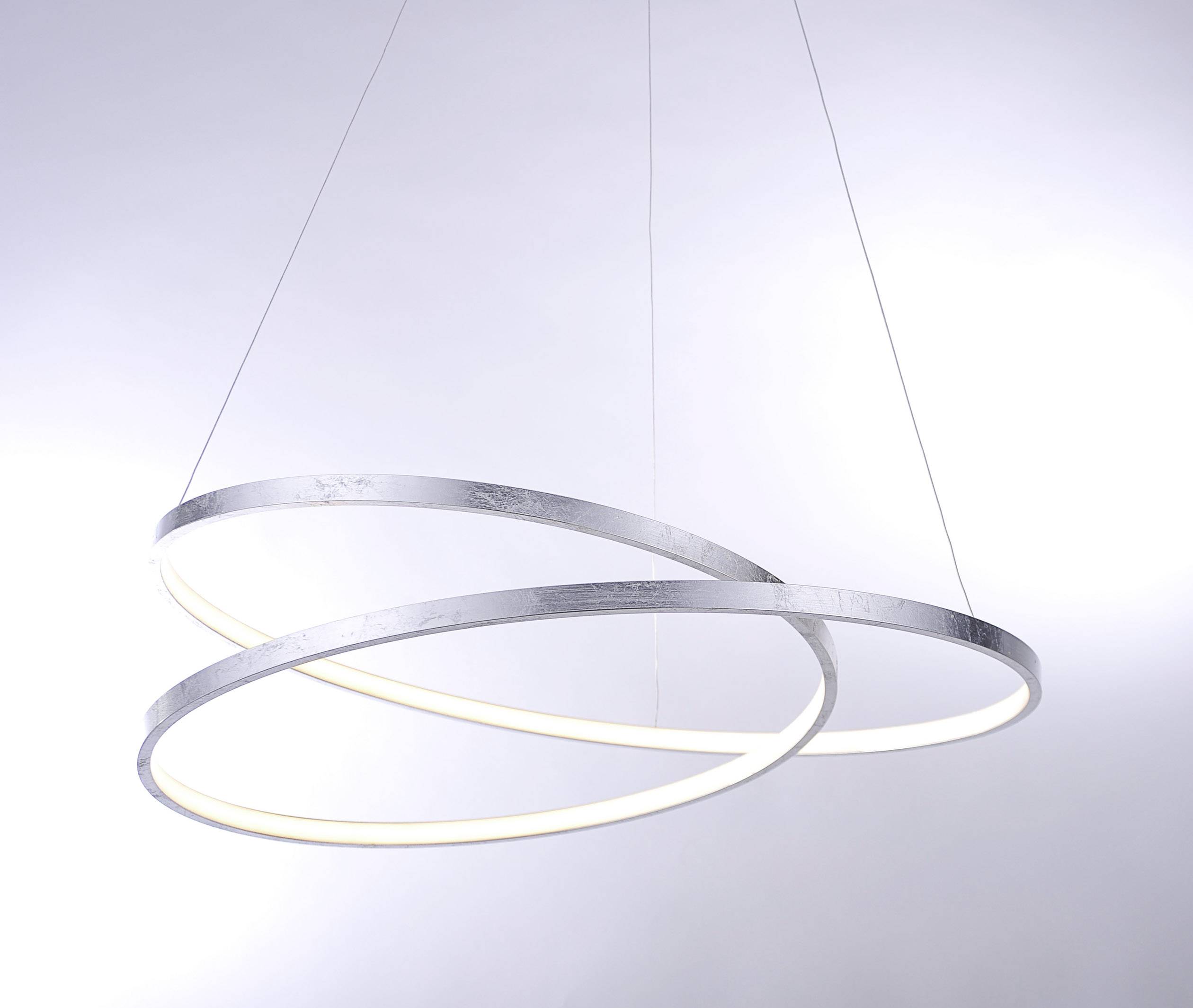 Paul Neuhaus ROMAN 2474-21 LED-Pendelleuchte 40W Blattsilber (glänzend)