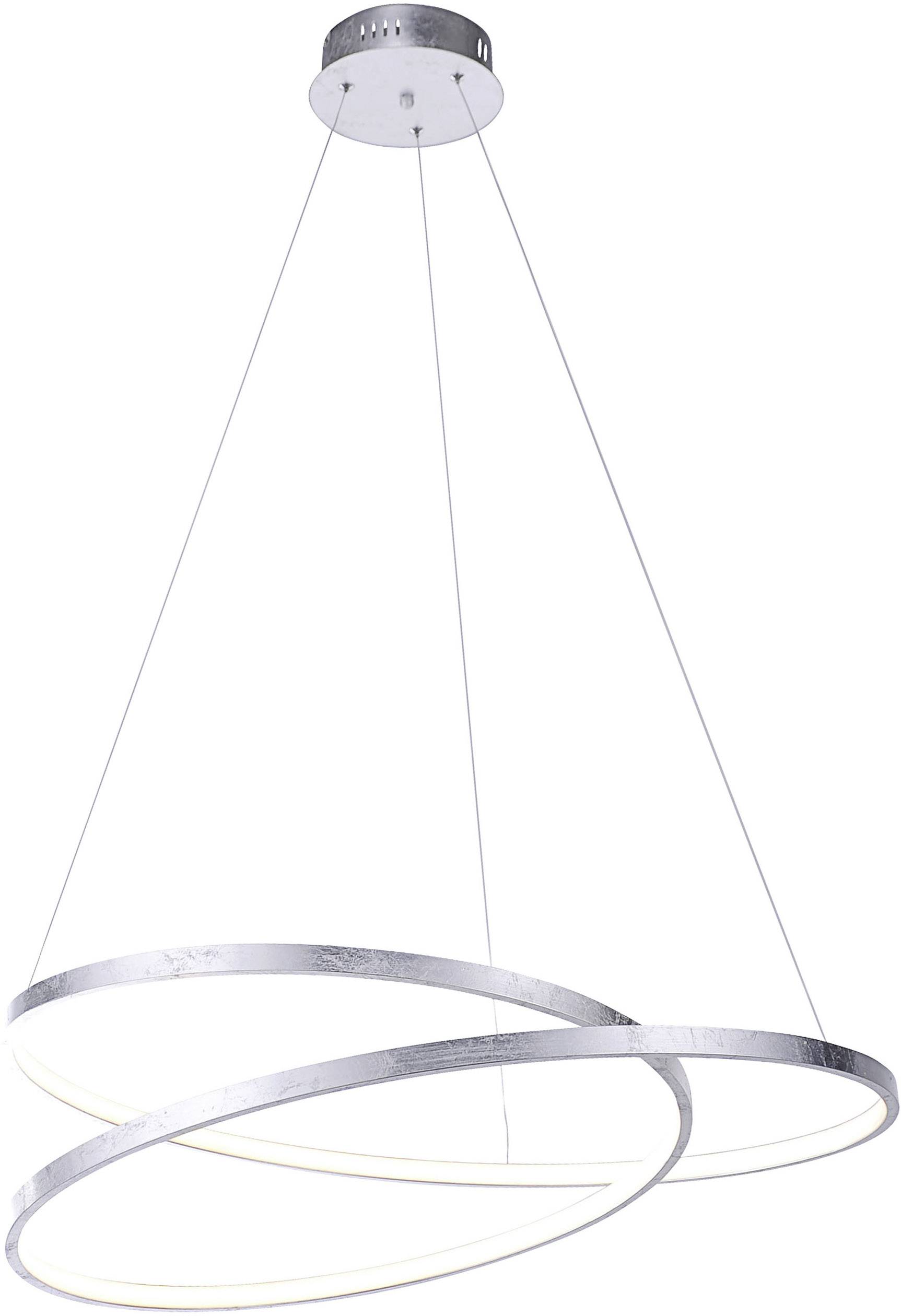 Paul Neuhaus ROMAN 2474-21 LED-Pendelleuchte 40W Blattsilber (glänzend)