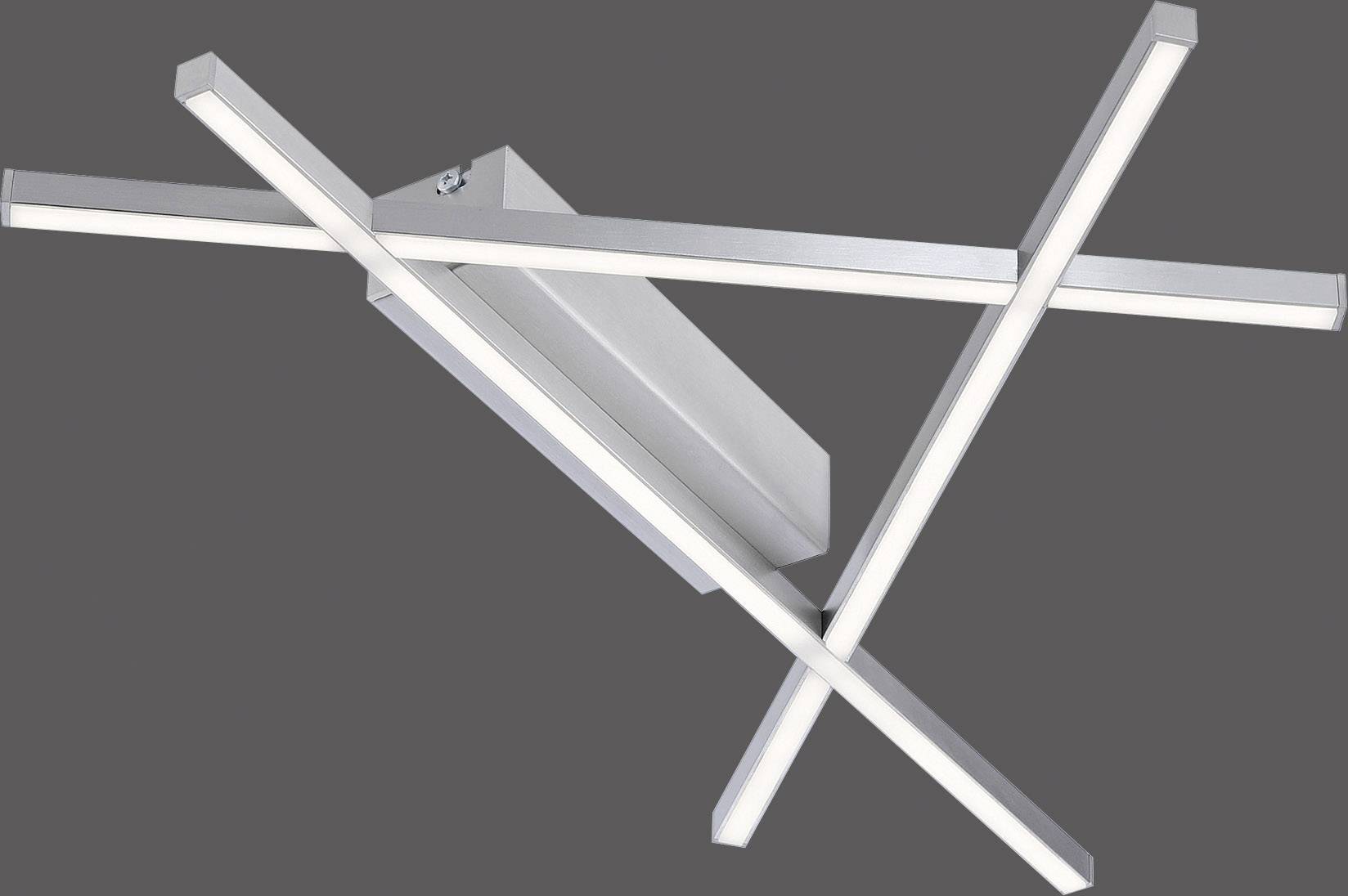 Paul Neuhaus 8050-55 STICK 2 LED-Deckenleuchte 14W Edelstahl (gebürstet)