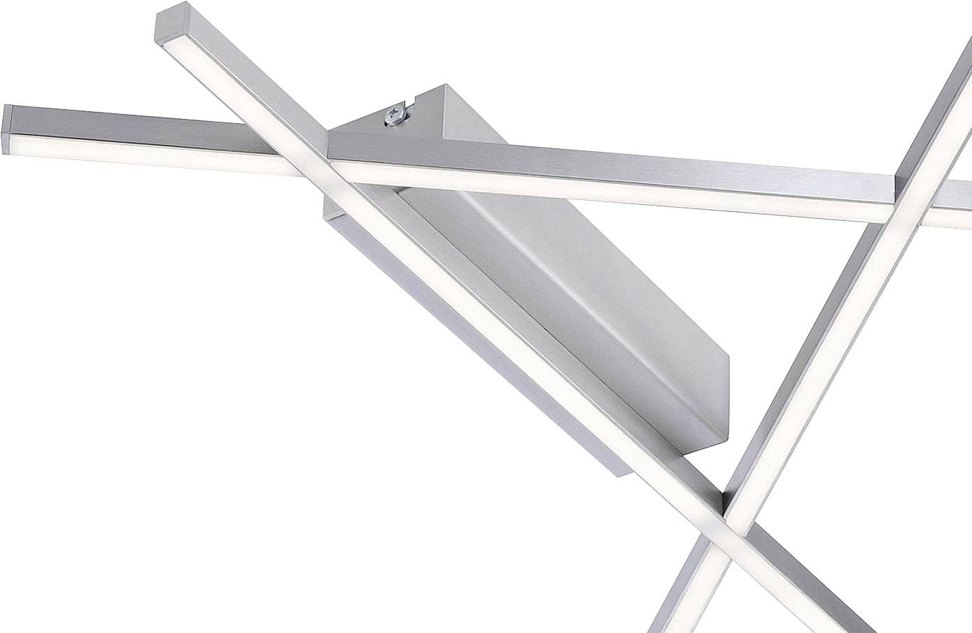 Paul Neuhaus 8050-55 STICK 2 LED-Deckenleuchte 14W Edelstahl (gebürstet)