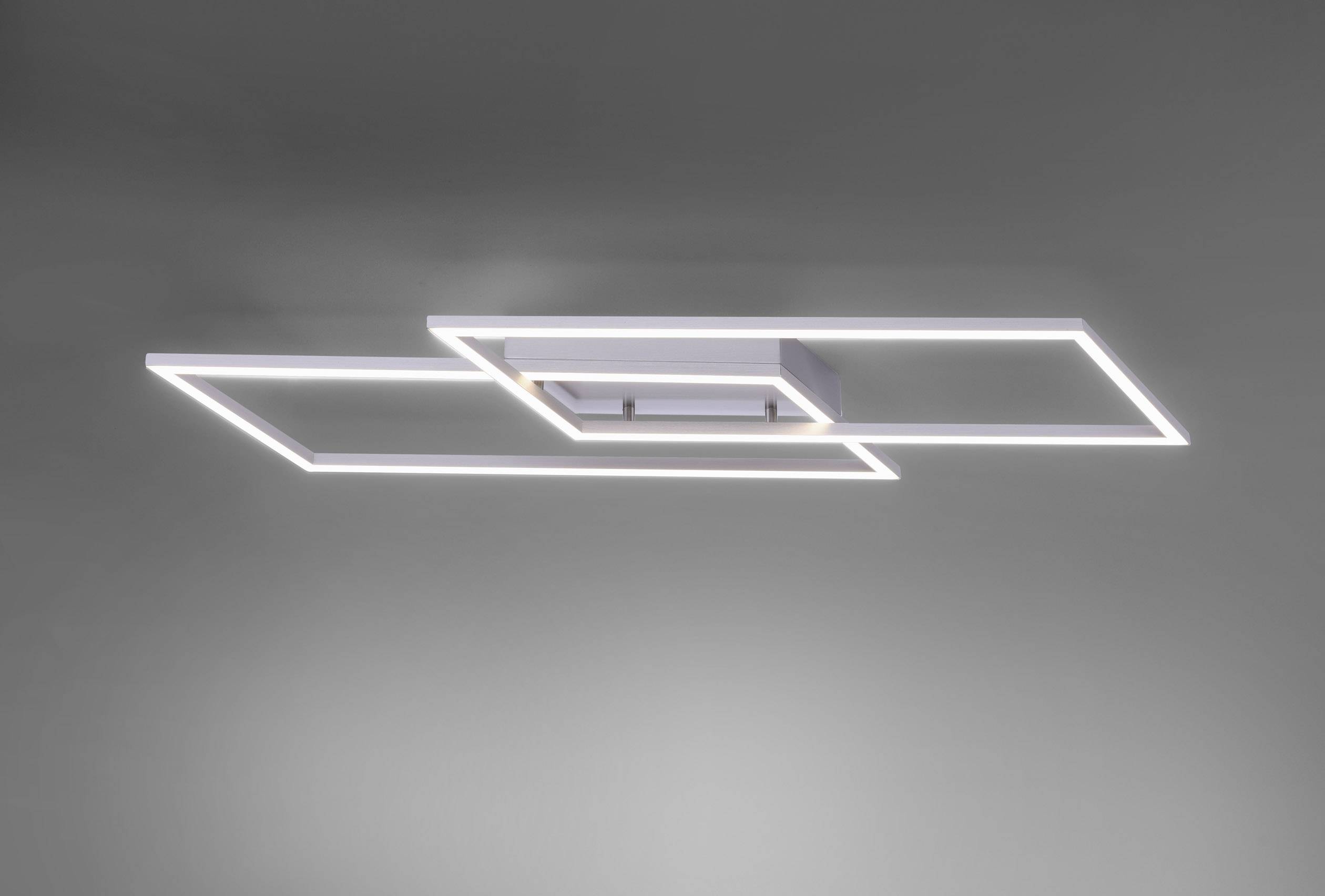 Paul Neuhaus 8193-55 INIGO LED-Deckenleuchte 30 W Edelstahl
