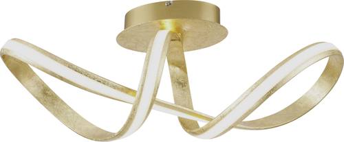 Paul Neuhaus MELINDA 8331-12 LED-Deckenleuchte Blattgold (glänzend) 30W Warmweiß Dimmbar über Lic
