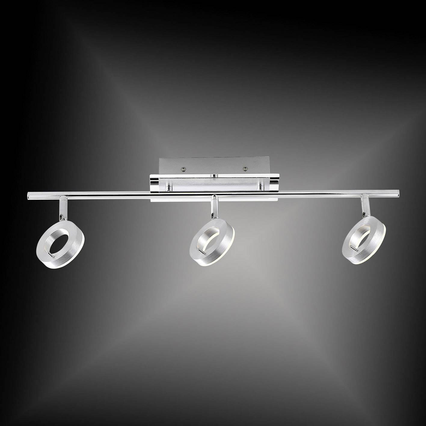 Paul Neuhaus SILEDA 6785-96 LED-Bad-Deckenstrahler 18W Warmweiß Aluminium (matt)