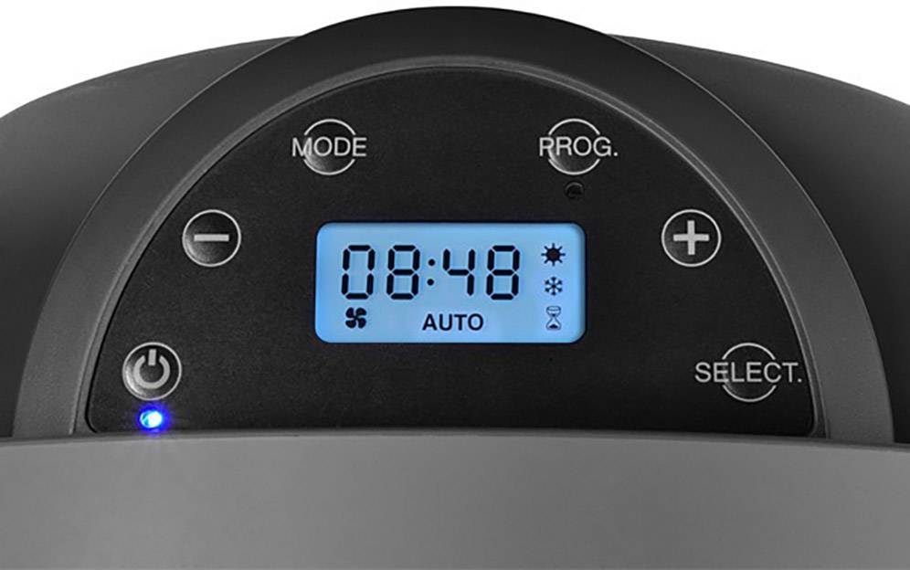 Aurora 8019250997888 Heizlüfter Calypso Digital Weiß, Ozeanblau